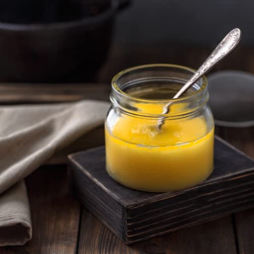 Image of Village-Organica A2 Gir Cow Ghee, 250ml | Traditional Bilona Method | Grass-Fed Desi Gir Cow Milk | Pure, Nutritious & Premium Glass Bottle Packaging | A2 Ghee Bilona Method