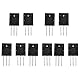 Transistoren, 5 Paar Schwarz 2SC5200 High Power Audio Transistoren PNP-Silizium-Leistungstransistor