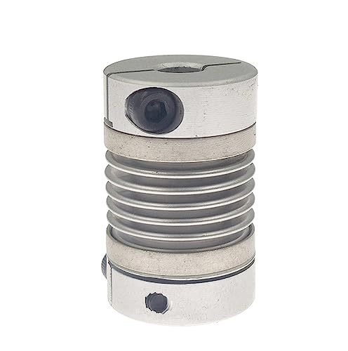 Rigid coupling,Stainless steel rigid coupling 1pcs D16L28 CNC Aluminium Alloy for Stepper Motor Coupler Shaft Couplings 3D Printer Couple(6X8)