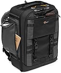Lowepro Pro Trekker BP 450 AW II, Outdoor Camera Bag, Camera Backpack with Recycled Fabric, Fits 15” Laptop/Tablet, Maxfit Dividers, Weatherproof Cover, Mirrorless/DSLR Camera Case, Black/Dark Grey