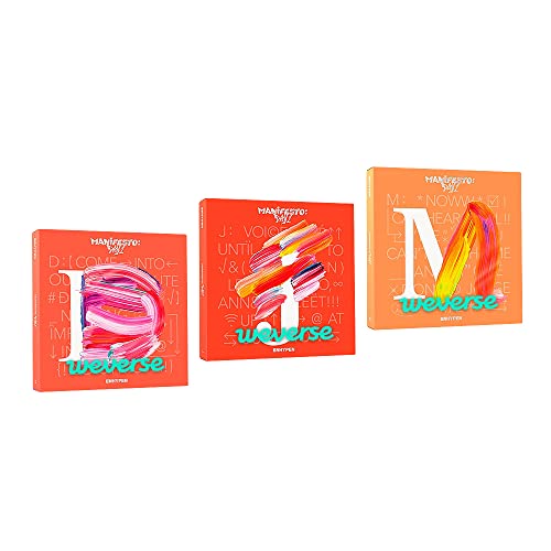 [ Weverse ] ENHYPEN - MANIFESTO : DAY 1 ENGENE version album incl. Enhypen photocard set, decorative sticker (SET Ver.)
