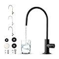 iSpring GA1-ORB Lead-Free Reverse Osmosis, Kitchen Bar Sink RO Drinking Water Faucet, Contemporary Style, High Spout, Oil Rubbed Black, 11 Gallon