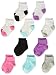 Fruit of the Loom Baby Girls' Ankle 10 Pack Sock