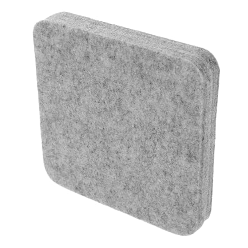 Tofficu Almohadilla de Fieltro de Lana Natural Densa Base Gruesa y Resistente para Aguja de Fieltro para Trabajos Manuales Precisos y Proyectos DIY