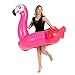 Aufblasbares Flamingo-Rohr, Pool-Float, lustige Strand-Floaties, Schwimmparty-Spielzeug, Sommer-Pool-Raft-Lounge für Erwachsene und Kinder