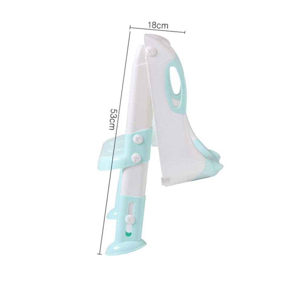 Asiento Inodoro para Niños, Asiento para IR Al Baño Portátil Y Duradero para Niños con Escalera Entrenamiento para Silla De Baño Plegable para Inodoro para Niños,D-Padded