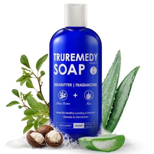 Truremedy Naturals Shea Butter Body Wash – Fragrance-Free