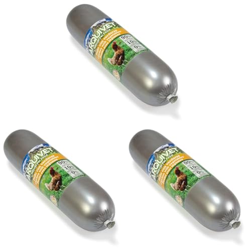 Arquivet Saucisses Poulet aux légumes - Nourriture pour Chiens - 500 g (Lot de 3)