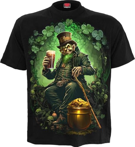 Spiral Shenanigans Männer T-Shirt schwarz L 100% Baumwolle Rockwear