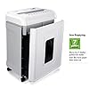 Aurora Heavy Duty High Security 16-Sheet Micro-Cut Shredder/Anti-Jam/60 Min Run Time/ 7-Gallon Pullout Basket and Casters, AU1680MA