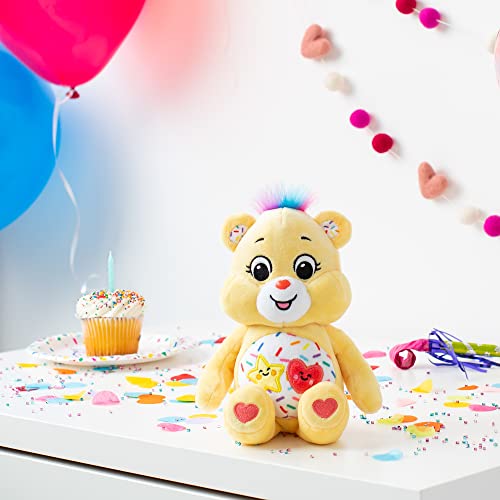 Basic Fun Care Bears Sweet Celebrations Bear Plush, 22 cm Soft Teddy Toy in Festive Costume - Image 4