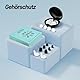 Ohrstöpsel zum Schlafen Earplugs Gehörschutz - Wiederverwendbare Silikon Ohrstöpsel, 28 Db Geräuschreduzierung und Gehörschutz, für Konzert, Schlaf, Reisen, Arbeit, 6 Paar In S/M/L (Weiß)