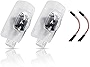 URSTOUD LED Car Door Logo Light Courtesy Projector Laser Welcome Lights 3D Ghost Shadow Light Lamps Accessories The Replacement for RX/ES/GX/LS/LX/is/GS/RC/UX Series(2 Pack)
