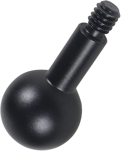 Vista 15 de FEICHAO Cabezal de bola de 0.787 in a tornillo de 1/4 adaptador de montaje para cámara de fotografía de conversión accesorio (1.378 in)