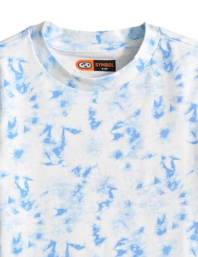 Image of Amazon Brand - Symbol Boy's Marble Regular Fit T-Shirt