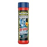 Drano Kitchen Granules Drain Clog Remover and Cleaner, Unclogs Blockage from Grease or Cooking Oil, Commercial Line, 17.6 Oz