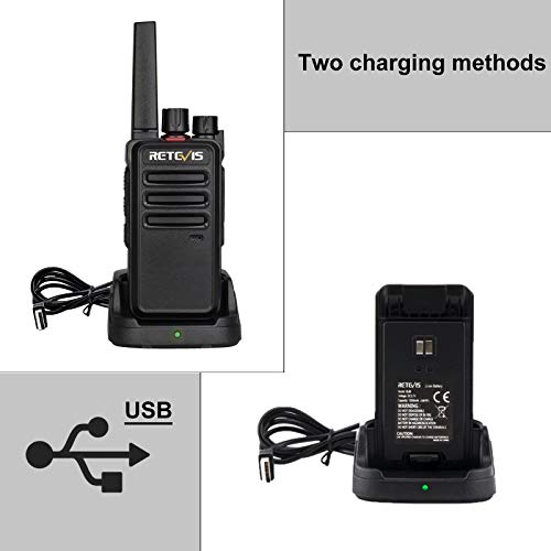 Retevis RT668 Walkie Talkie con Auricolare, PMR446...