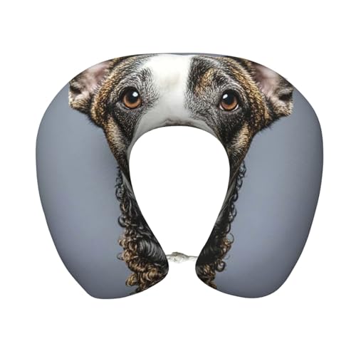 Almohada de espuma viscoelástica para viaje en U