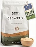 Gelatina Bovina 500 g - Polvo De Colágeno Natural Para La Salud De Los Huesos Y Del Sistema Digestivo - Gelatina De Carne En Polvo - Espesante De Alimentos Para Cocina, Caldos Y Guisos