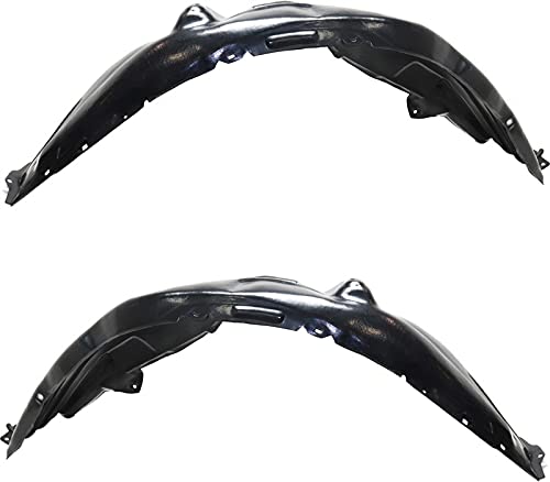 Garage-Pro Fender Liner Set For Toyota Camry 2015-2017, Front, Driver and Passenger, Toyota Camry Accessories
