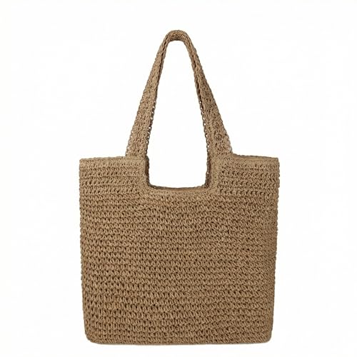 Bolso Tote de Playa Tejido para Mujer Ligero