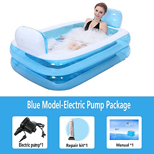 Bain à remous et bain à glace gonflable facile à installer de 152cm - 3