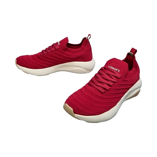 Image of Neeman's Begin Walk Glide Women's Walking Sneakers with CushyWalk Cushioning | Stretch Knit Breathable Upper, CloudSurge Foam Insole, Anti-Skid EVA Rubber Sole, Lace-Up Comfort Shoes