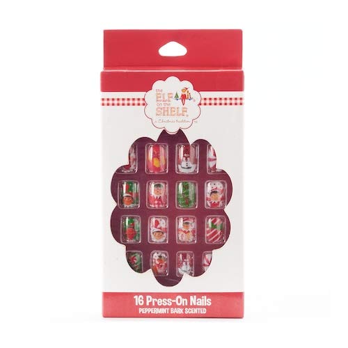 The Elf on the Shelf 16-Piece Press-On Nail Set