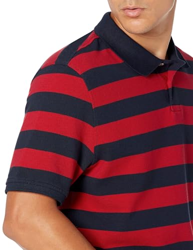 Image of Amazon Essentials Men's Regular-Fit Short Sleeve Cotton Pique Polo Shirt (Available in Big & Tall)
