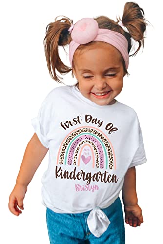 First day of kindergarten shirt girl Clearance