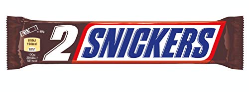 Snickers Riegel Doppelpack Schokolade Erdnuss Karamell Snack, 24x2x40g – Ansicht 4