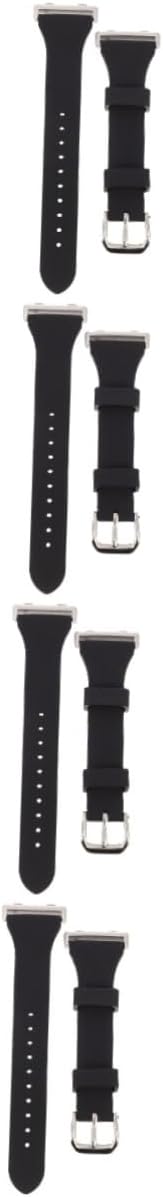 Angoily 2pcs Silicone Strap Supple Band Watch Band Watch Belt Smart Watch Sports Band Sport Watches Watch Strap