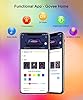 Govee Striscia LED Auto con APP, 4pcs 22cm Luci LED Interne per Auto con 9 Colori Multicolore Due linee Design, Musica sotto il cruscotto Kit di illuminazione, DC 12V #4