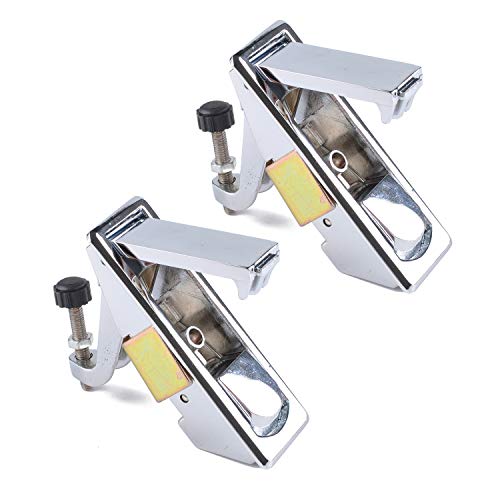 Carkio MS606-2 Compression Latch Lock Trigger Plane Without Lock Core Zinc Alloy Compatible with RV, Trailer, Marine, Industrial, Electric Power, Silver (Pack of 2)