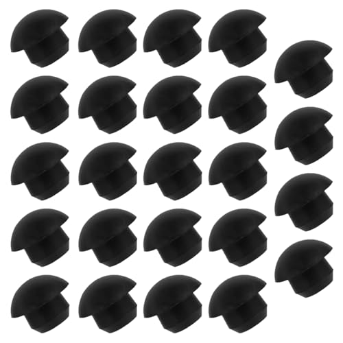 Image of Bottle Jack Floor Jack Oil Filler Plug, 8mm Flat-Head Rubber Hydraulic Filler Bung for Oil Reservoir Hole, Horizontal Jack Hydraulic Top Pressure Rod for Oil Reservoir (24PCS)