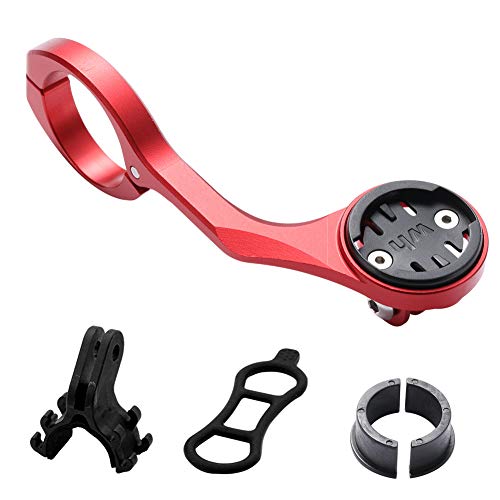 Greatest Product Dymoece Out Front Combo Mount,Biycle Handlebar Mount for Wahoo Elemnt,Elemnt Bolt,Elemnt Mini,Sport Action Camera and Bike Lights,Compatible Handlebar Sizes 31.8mm 25.4mm (Red)