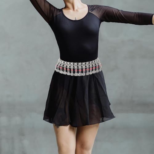 Accesorio de danza con monedas sonoras para marcar el ritmo al bailar 5
