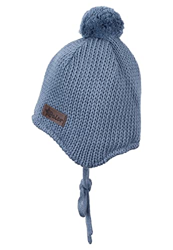 Gorro con orejas de punto infantil con pompón para máxima calidez y confort 2