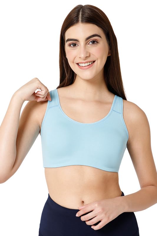 intimacy lingerie Intimacy Women's Everyday Active Cotton Sports Bra Non Padded Non Wired Medium Coverage Combo Pack- CA12-picture-10