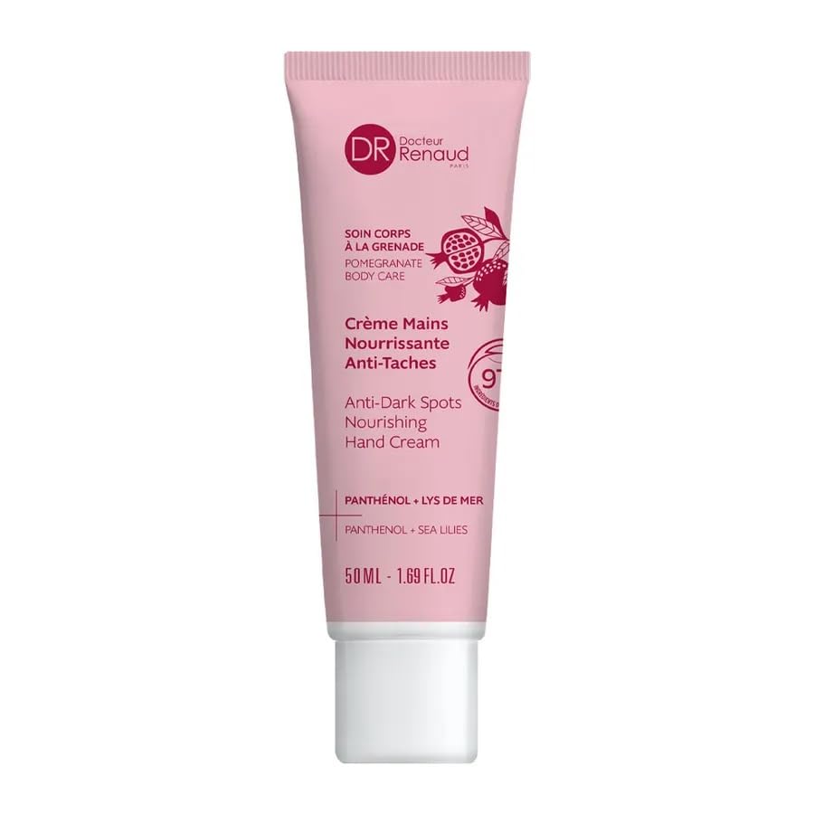 Dr. Renaud Anti-Dark Spots Nourishing Hand Cream | 50ml, Moisturizing, Anti-Dark Spot Formula, Repairs & Nourishes Hands, Strengthens Nails & Cuticles, Daily Protection for Soft, Hydrated Skin