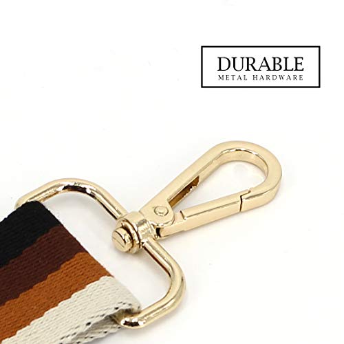 Image of TANOSII Wide Purse Strap Adjustable Replacement Shoulder Crossbody Strap Handbag Strap