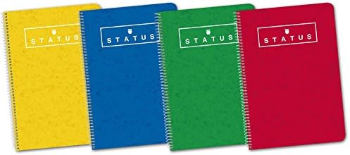 Enri 400088607 – Spiral Notebook with Hard Cover Squared