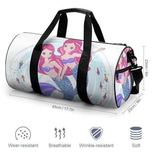 Sac week-end sirène compact pour ne plus manquer d'espace