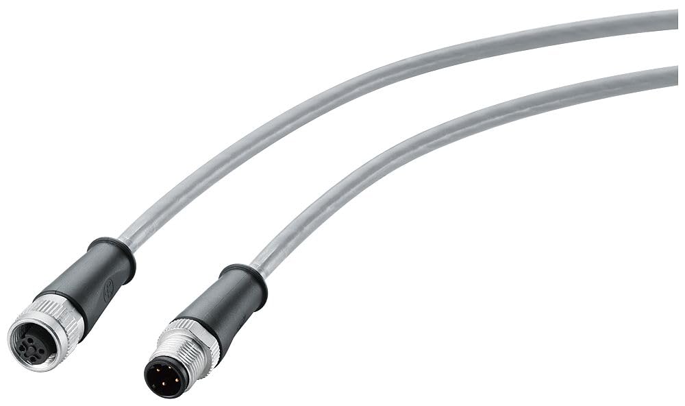 Cable de alimentación M12 6xv1801-5ah30 resistente IP69 para conexiones seguras 2