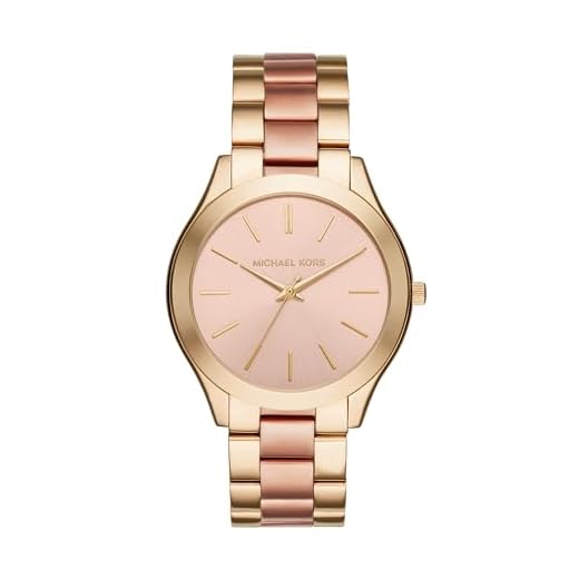 Michael Kors Reloj analogico para Mujer de Cuarzo con Correa en Acero Inoxidable MK3493
