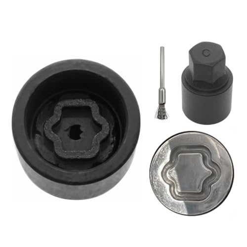 Tuercas antirrobo de ruedas adaptador de llave compatible con Toyota Lexus Tacoma Senna