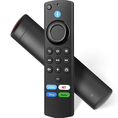 Voice Remote Replacement Control Compatible with All FireSeries, for Stick 4K Max/4K (1st/2nd Gen) & All Fire-TCL TVs Cube, TVs Stick (2nd/3rd Gen)/Lite/QLED, and Insignia Pioneer HD Omni Series