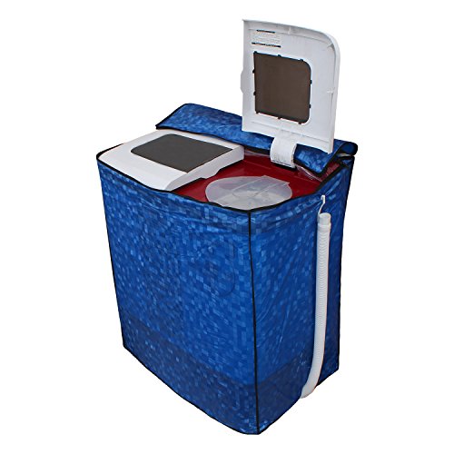 Dream Care Washing Machine Cover for Semi Automatic Videocon HYS72F 7.2 KG( Blue Colour with Square Design ) Dream Care Washing Machine Cover for Semi Automatic Videocon HYS72F 7.2 KG( Blue Colour with Square Design )