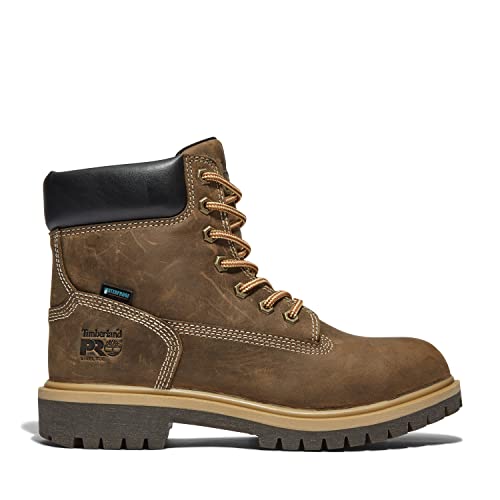 Image of Timberland PRO Women's Direct Attach 6 Inch Steel Safety Toe Insulated Waterproof Industrial Work Boot