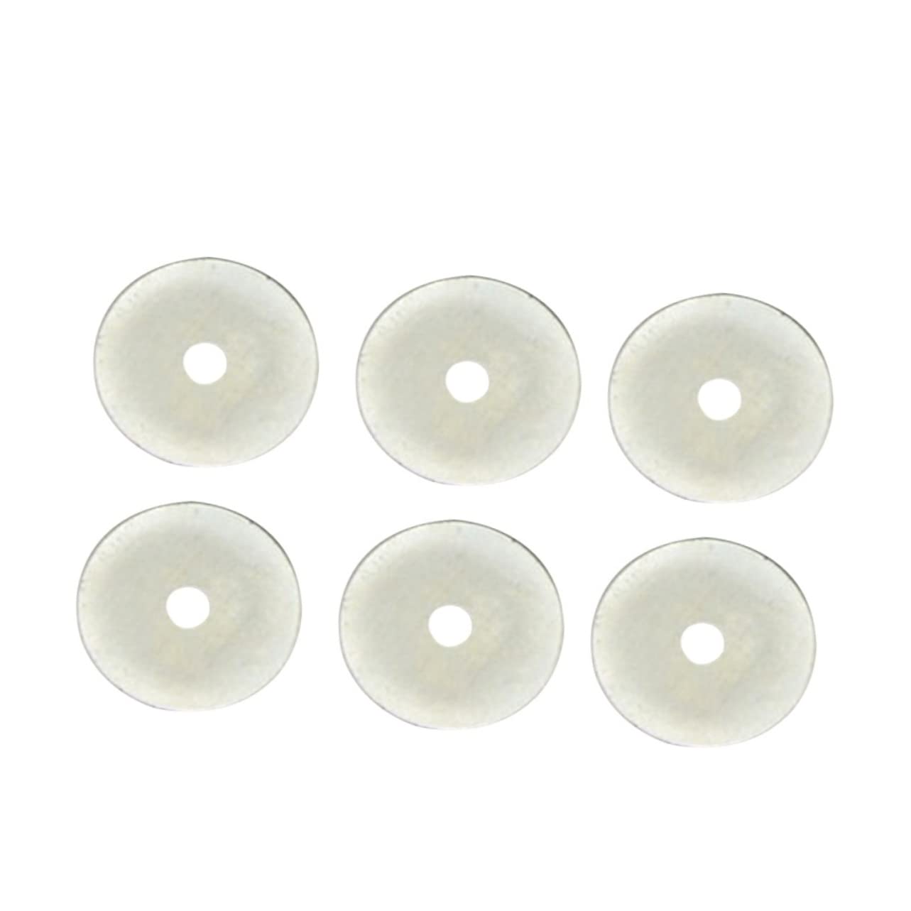 VILLCASE Sets Super Thin Mm Rotary Fabric Cutting Blades Replacement for Cutters for Multi-Layer Crafts Pcs